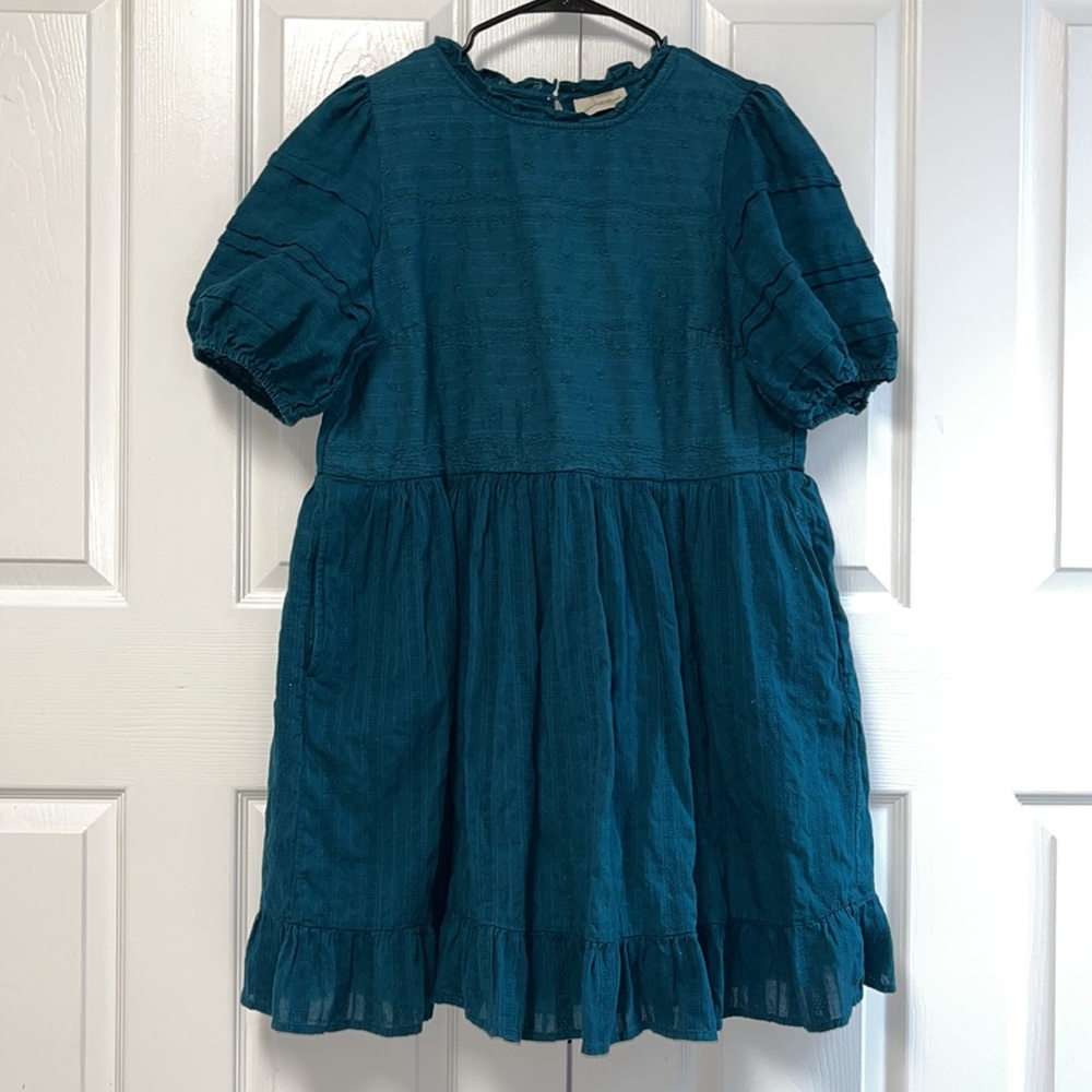 Cotton midi dress size Large